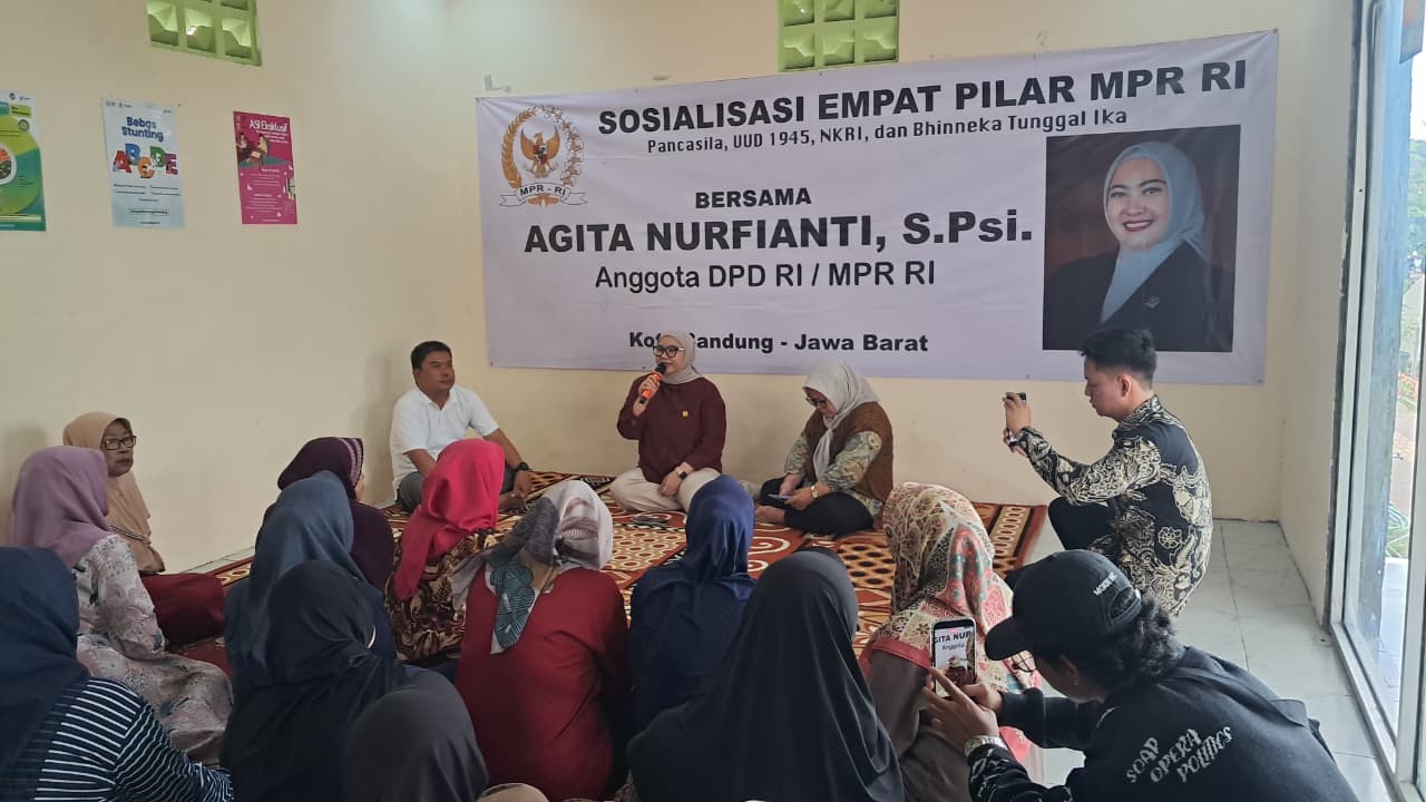 Agita Nurfianti, Sosialisasi 4 Pilar MPR RI, 4 Pilar MPR RI, DPD RI Jawa Barat, Anggota MPR RI, Maleer Bandung, Batununggal Bandung, kader Posyandu, Karang Taruna RW 02, sosialisasi kebangsaan, Pancasila, UUD 1945, NKRI, Bhinneka Tunggal Ika, kegiatan Agita Nurfianti, berita Bandung, kegiatan MPR RI, pendidikan kebangsaan, masyarakat Maleer, Kota Bandung