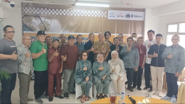 Peresmikan KCCCI oleh Ketua Perhimpunan Pemilik dan Penghuni Satuan Rumah Susun (PPPSRS ), Hj. Musdalifah Pangka.