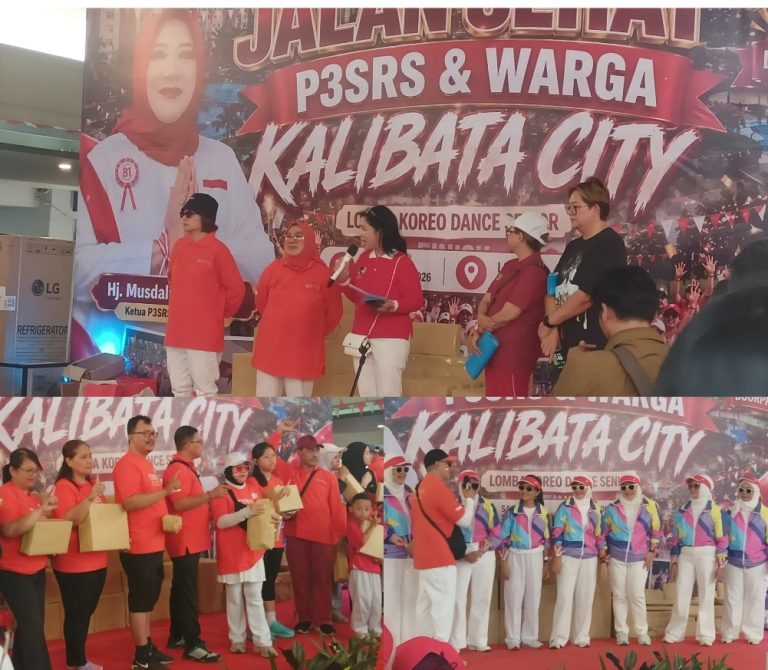 Kegiatan Jalan Sehat, Dan Pembagian Doorprize Oleh P3SRS Dan Badan Pengelola Kalibata City Sukses Digelar Pada Sabtu, 15 Agustus 2026.